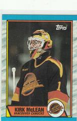 Kirk McLean Hockey Cards 1989 Topps Prices