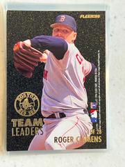 Roger Clemens, Mo Vaughn #2 Baseball Cards 1995 Fleer Team Leaders Prices