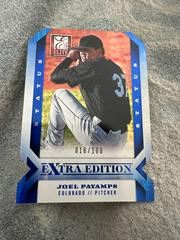 Joel Payamps [Blue Die Cut Status] #67 Baseball Cards 2013 Panini Elite Extra Edition Prices