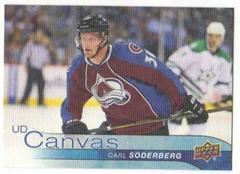 Carl Soderberg Hockey Cards 2016 Upper Deck Canvas Prices