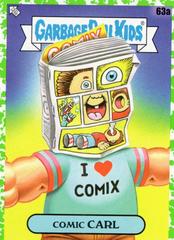 Comic Carl [Green] #63a Garbage Pail Kids Book Worms Prices