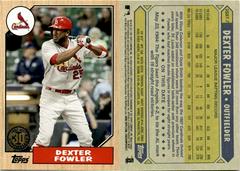 dexter fowler #us87-7 Baseball Cards 2017 Topps 1987 Prices