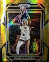 Isabelle Harrison [Gold] #101 Basketball Cards 2023 Panini Prizm WNBA Prices