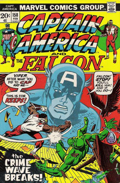 Captain America #158 (1973) Comic Books Captain America