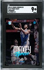 TYRESE MAXEY [PLATINUM] Basketball Cards 2020 Panini Chronicles Prices
