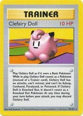Clefairy Doll [Shadowless] Pokemon Base Set Prices