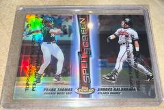 Galarraga, Thomas [Non Refr. / Refr. w/ CO] #SS7 Baseball Cards 1999 Finest Split Screen Prices