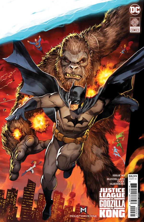 Justice League vs. Godzilla vs. Kong [Nakayama C] #2 (2023) Comic Books Justice League vs. Godzilla vs. Kong