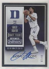 Jahlil Okafor [Autograph Draft Ticket Variation] #118 Basketball Cards 2015 Panini Contenders Draft Picks Prices