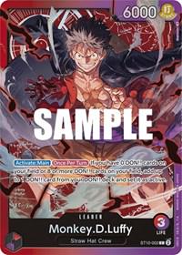 Monkey.D.Luffy ST10-002 One Piece Ultra Deck: The Three Captains