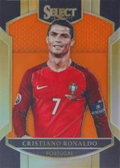 Cristiano Ronaldo [Orange Prizm] Soccer Cards 2016 Panini Select Prices
