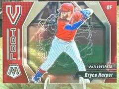 Bryce Harper #VT5 Baseball Cards 2021 Panini Mosaic V Tool Prices