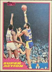  1981 Topps # 20 Kareem Abdul-Jabbar Los Angeles Lakers ( Basketball Card) NM/MT Lakers UCLA : Collectibles & Fine Art