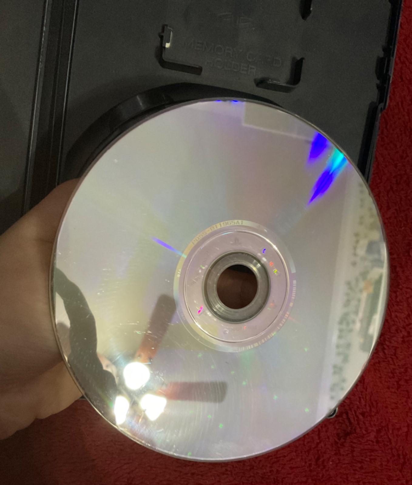 2/3 MISPRINT - ESPN NFL 2K5 (Metal Gear Solid 3: Snake Eater)
  Here's the back of the disc. It has the same ID as ESPN NFL 2K5. So, it's basically just wearing the wrong label. I tried peeling it off, lookign underneath, etc, but the label seems legit. I think. Open in new tab 2 look at the id closerrrr...