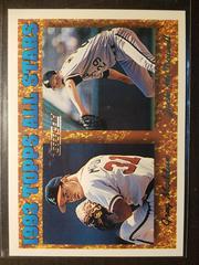 Front Image | G. Maddux, J. McDowell Baseball Cards 1994 Topps Gold
