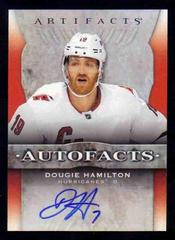 Dougie Hamilton Hockey Cards 2021 Upper Deck Artifacts Auto Facts Prices