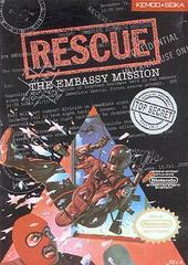 Rescue The Embassy Mission - Front | Rescue the Embassy Mission NES