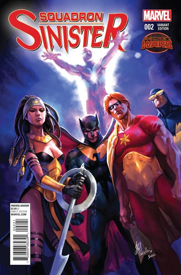 Squadron Sinister [Caselli] #2 (2015) Comic Books Squadron Sinister