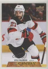 Kyle Palmieri Hockey Cards 2020 Upper Deck UD Canvas Prices