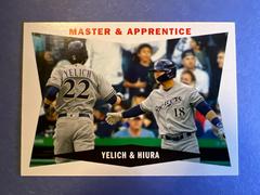 Yelich & Hiura Baseball Cards 2020 Topps Archives 1960 Combo Cards Prices