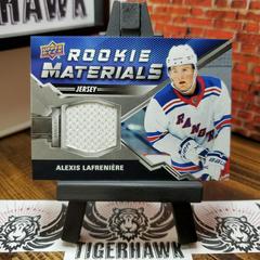Alexis Lafreniere #RM-AL Hockey Cards 2020 Upper Deck Rookie Materials Prices