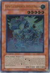 Super-Electromagnetic Voltech Dragon [Ultimate Rare 1st Edition] YuGiOh Enemy of Justice Prices
