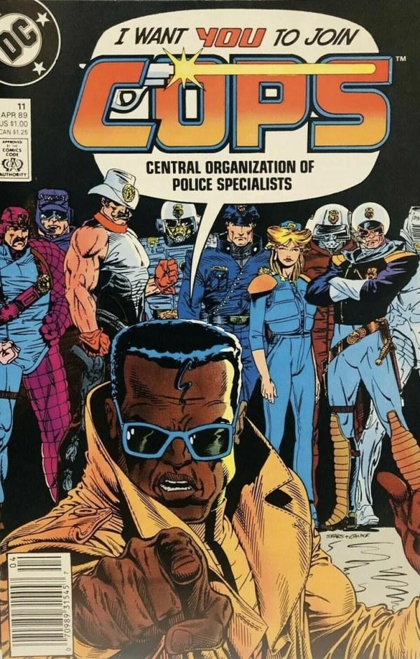 COPS [Newsstand] #11 (1989) Comic Books COPS (DC)