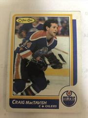 Craig MacTavish Hockey Cards 1986 O-Pee-Chee Prices