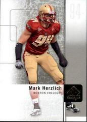 Mark Herzlich #3 Football Cards 2011 SP Authentic Prices