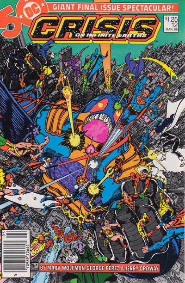 Crisis on Infinite Earths [Newsstand] #12 (1986) Comic Books Crisis on Infinite Earths