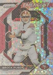 Brock Purdy [No Huddle] #H-2 Football Cards 2023 Panini Prizm Emergent Prices