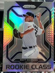 Matt Manning [Silver Prizm] #RC-8 Baseball Cards 2022 Panini Prizm Rookie Class Prices