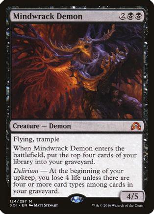 Mindwrack Demon [Foil] Magic Shadows Over Innistrad