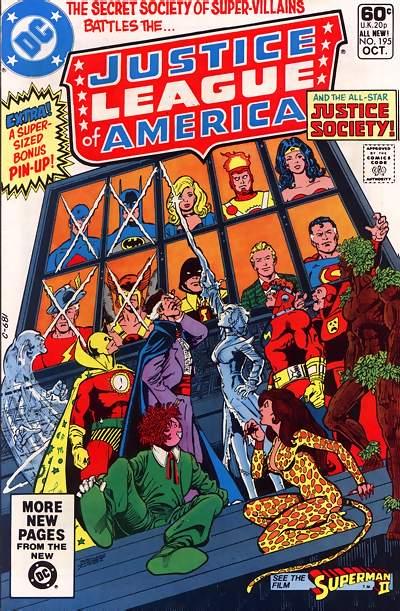 Justice League of America #195 (1981) Comic Books Justice League of America