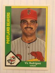 Vic Rodriguez Baseball Cards 1990 CMC Portland Beavers Prices