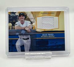 Max Fried Baseball Cards 2022 Topps Update All Star Stitches Triple Relics Prices