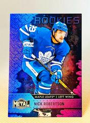 Nick Robertson [Purple Spectrum] Hockey Cards 2020 Skybox Metal Universe Prices