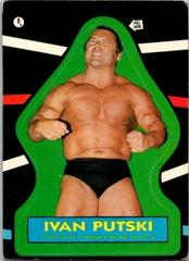 Ivan Putski Wrestling Cards 1985 Topps WWF Stickers Prices