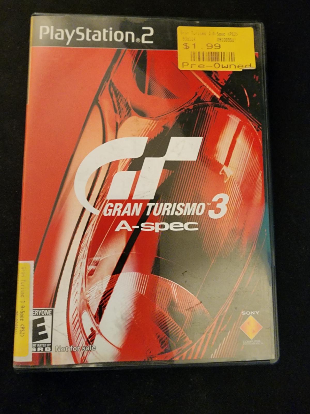 Jeu PlayStation 2 Gran Turismo 3 - Version PAL, Bon état (sans Manuel)