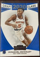 Immanuel Quickley #10 Basketball Cards 2020 Panini Contenders Draft Class Prices