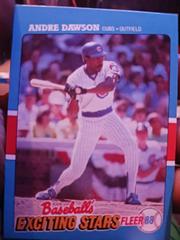 Andre Dawson Baseball Cards 1988 Fleer Exciting Stars Prices