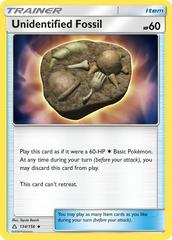 Unidentified Fossil Pokemon Ultra Prism Prices