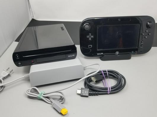 Wii U Console Deluxe Black 32GB photo