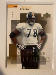 Max Starks Football Cards 2004 Upper Deck Finite Prices