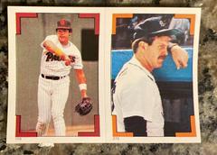 Carmelo Martinez [Dan Petry] #109 / 270 Baseball Cards 1986 Topps Stickers Prices
