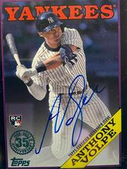 Anthony Volpe [Black] #88BAU-AV Baseball Cards 2023 Topps Update 1988 Autographs Prices
