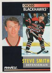 Steve Smith French #18 Hockey Cards 1991 Pinnacle Prices