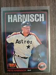 Pete Harnisch #241 Baseball Cards 1993 Panini Donruss Triple Play Prices