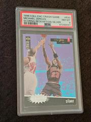 Michael Jordan [Silver] #R30 Basketball Cards 1996 Collector's Choice Crash the Game Scoring Redemption Prices