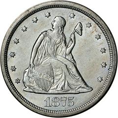 1875 S Coins Twenty Cent Prices